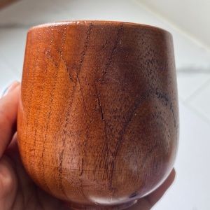 Wooden cup